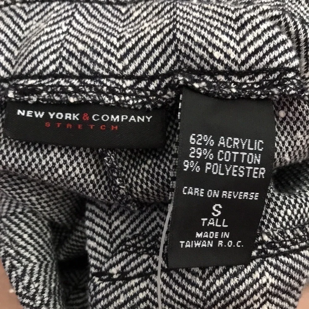 NWT New York & Company Cedar Street Trousers Size Tall Small​​​